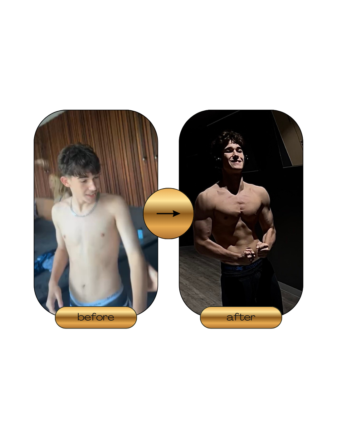 Skinny to jacked