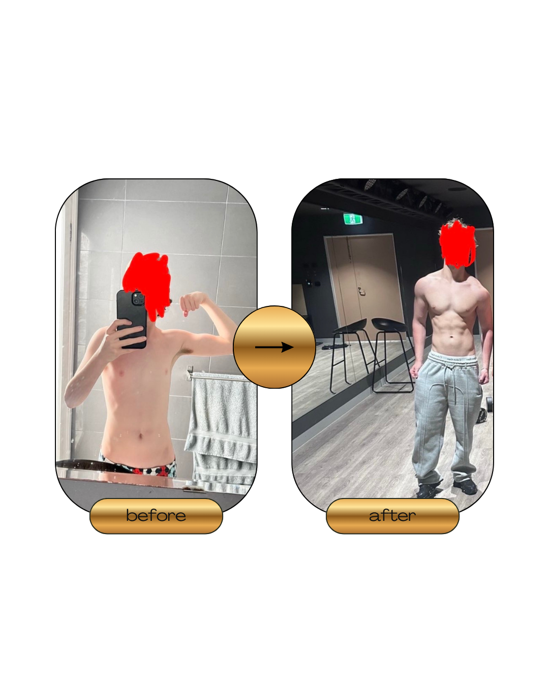 +18 lbs of muscle