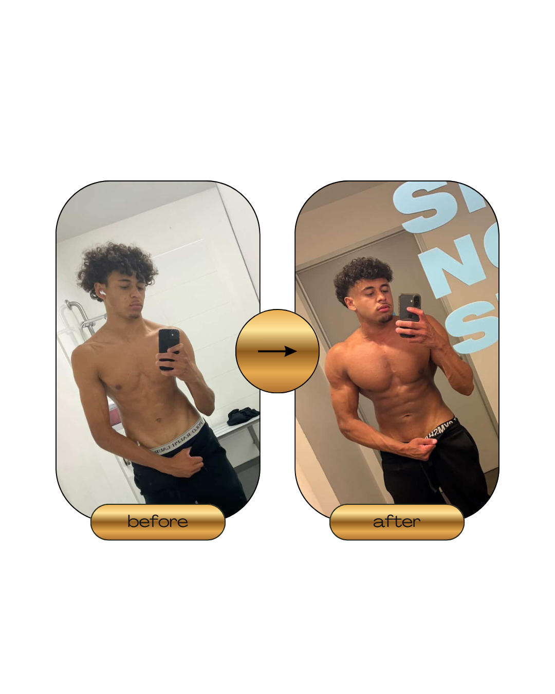 Skinny to shredded