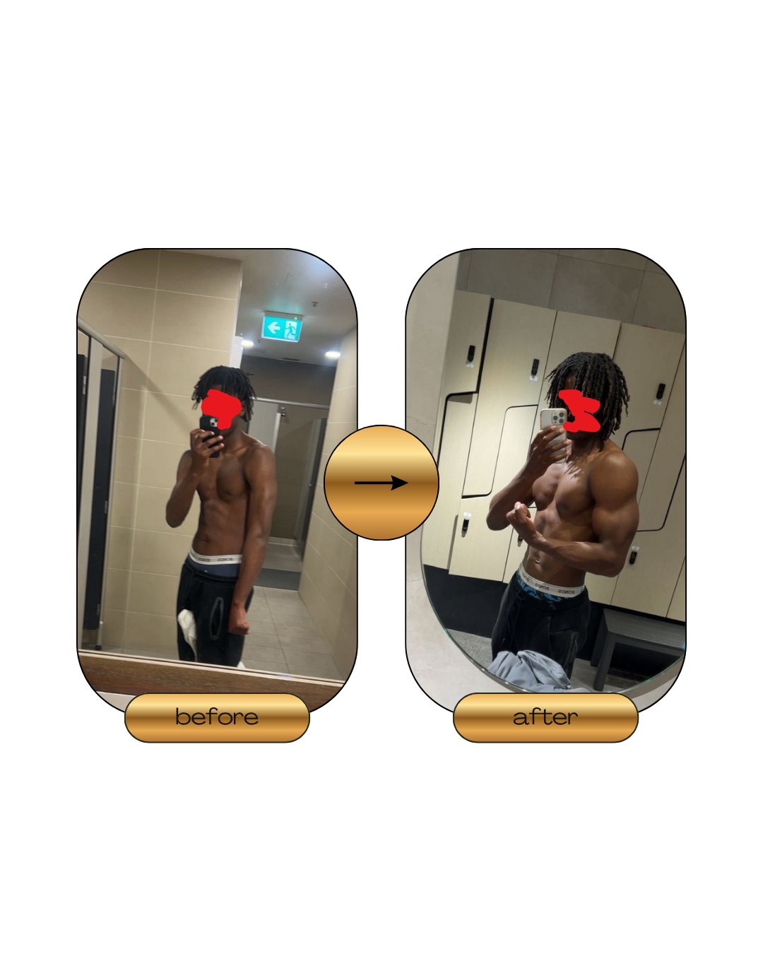 +20 lbs, full physique rebuild